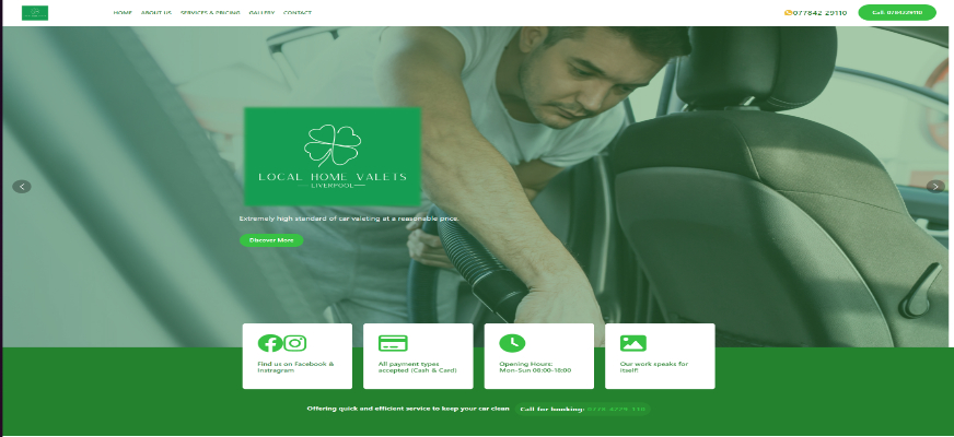 Local Home Valets case study preview