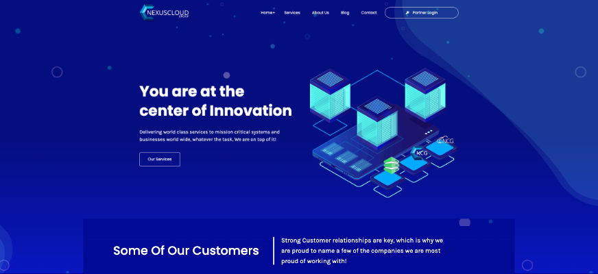 NexusCloud Group case study preview