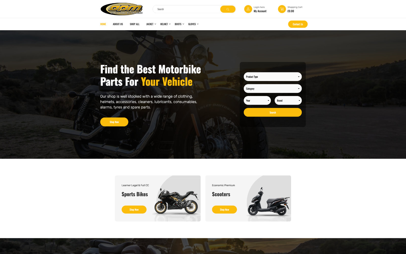 Orrell Park Motorcycles case study